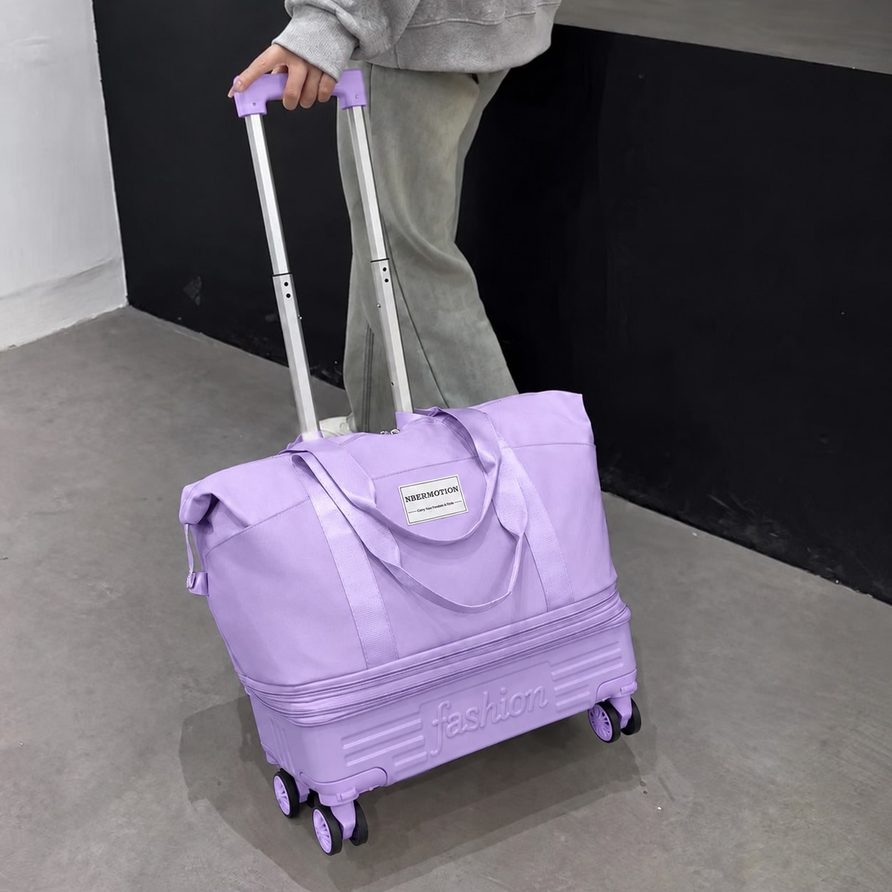 확장 가능한 롤링 여행용 더플 백, 분리 가능한 바퀴와 - Foldable Rolling Luggage Bag 리뷰 및 가격