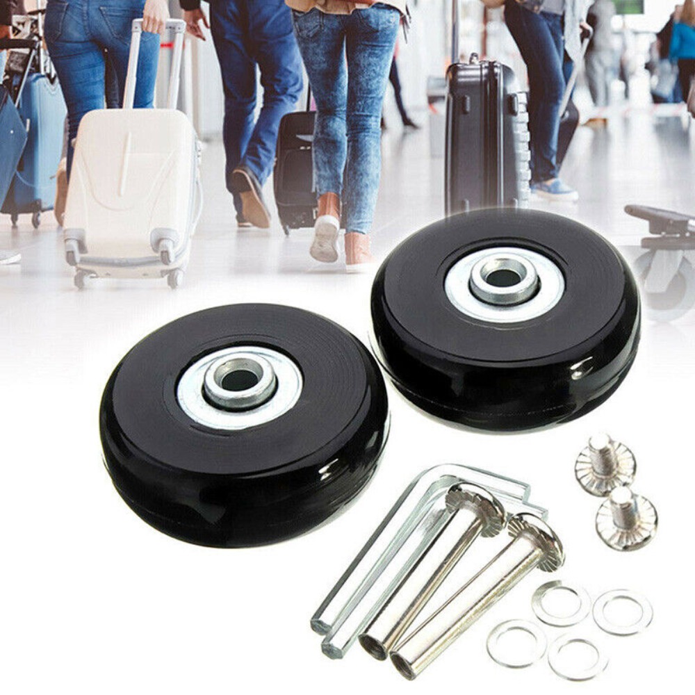 2Pcs 여행 수하물 가방 바퀴 차축 수리 키트 40/ - Silent Replacement Luggage Wheels 리뷰 및 가격