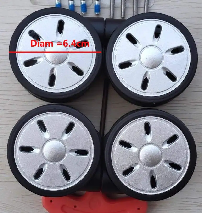 리모와(Rimowa) 여행용 캐리어에 적합한 바퀴 교체 - Silent Replacement Luggage Wheels 리뷰 및 가격
