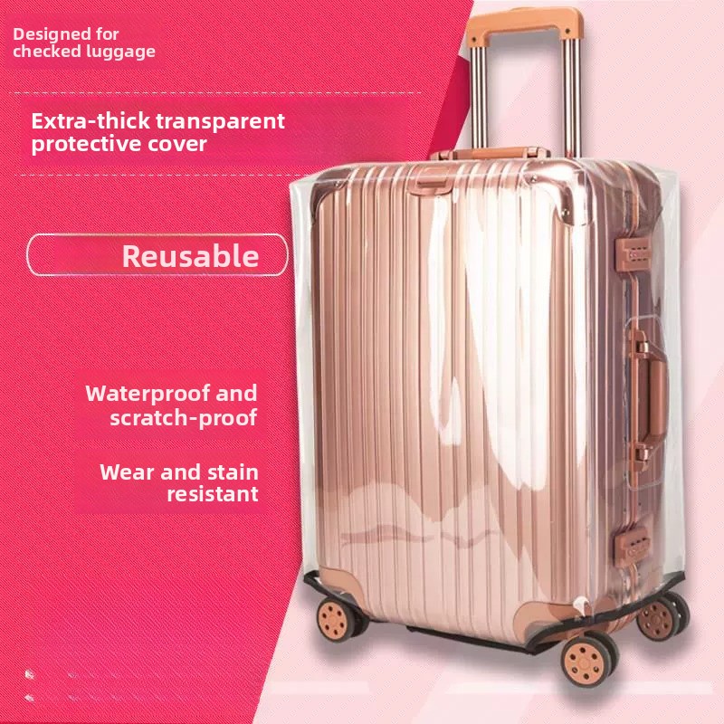 두꺼운 여행용 보호 커버 투명 방수 내마모성 수하물 보 - Luggage Protective Cover Transparent 리뷰 및 가격
