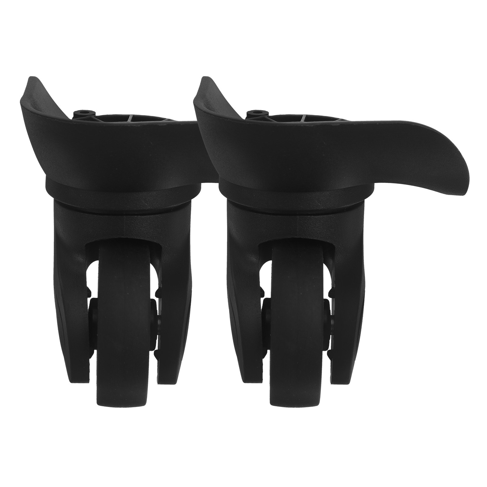2개입, 범용 수하물 가방 바퀴 교체용, 검은색, 회전 - Silent Replacement Luggage Wheels 리뷰 및 가격